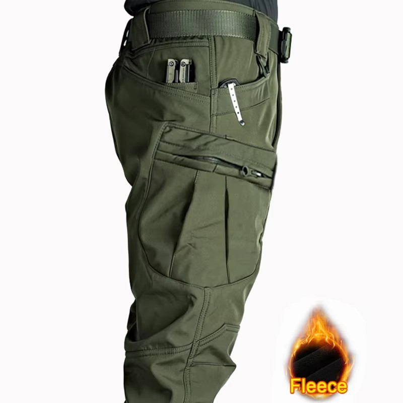 Men's Winter Fleece Cargo Pant - Winter Clothing Hiking ulasan dan harga