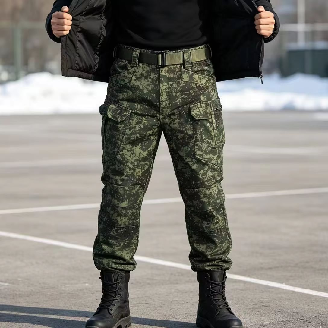 Men's Winter Fleece Cargo Pant - Winter Clothing Hiking ulasan dan harga